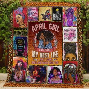 April Girl Quilt Psl607M4  Quilt